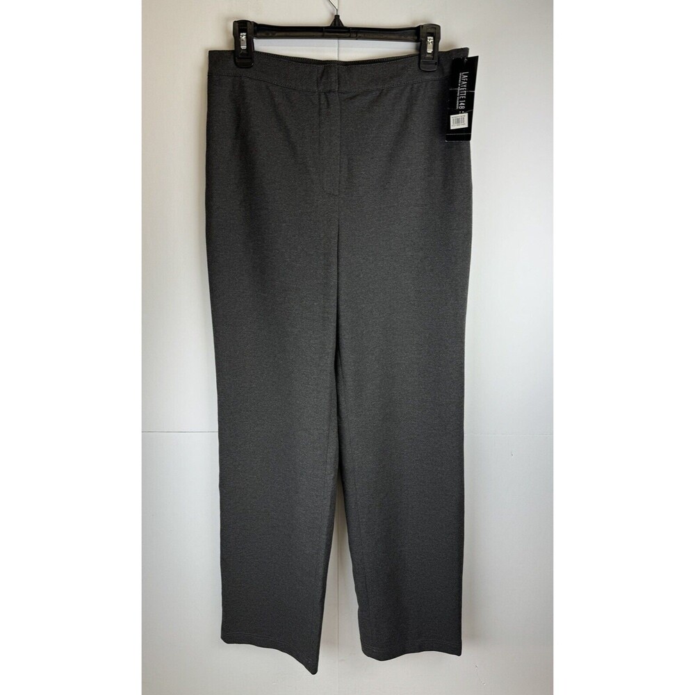 Lafayette 148 NY Women’s Smoke Gray Work Dress Pants With Pockets Sz: 12 NWT